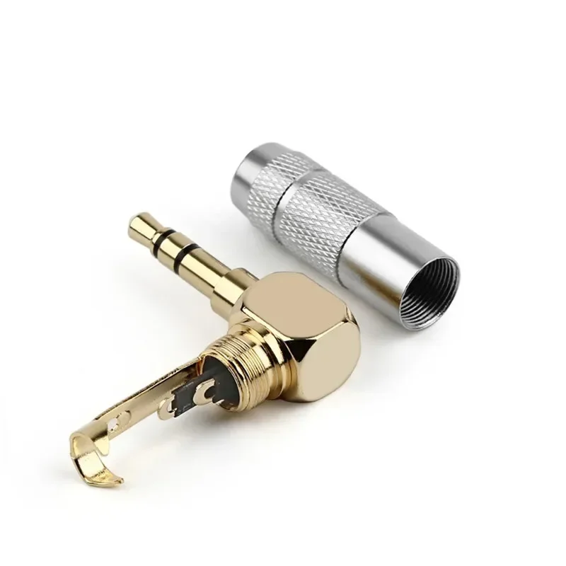 Jack 3.5 MM 90 Degree 1/8' 3 P - огляд і ціна Audiophile Headphone Wired
