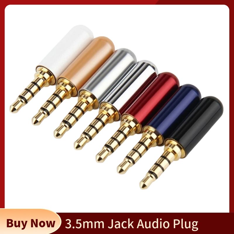 Audio Jack 3.5MM 4 Pole Earpho - огляд і ціна Audiophile Headphone Wired