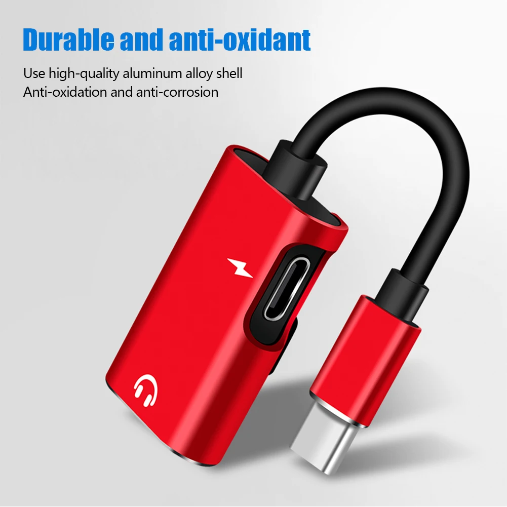 2-in-1 USB-C to 3.5mm Jack Ada - огляд і ціна Earphone Splitter Jack
