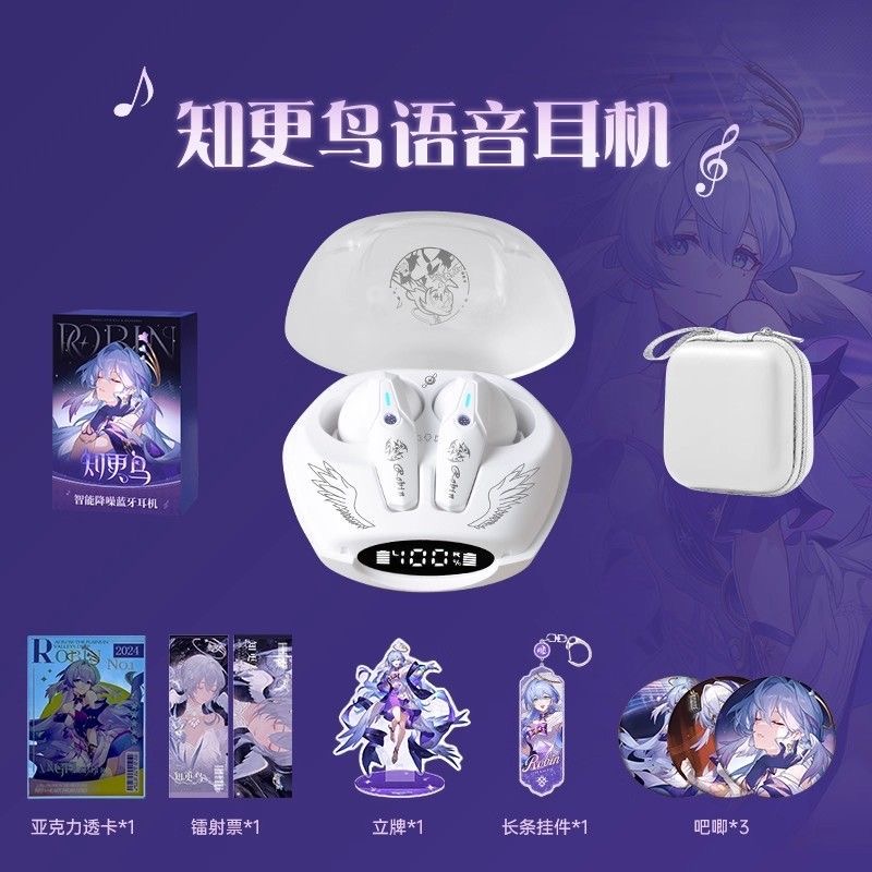 Robin Honkai：Star Rail Game Bl - огляд і ціна Bluetooth Headset On Ear