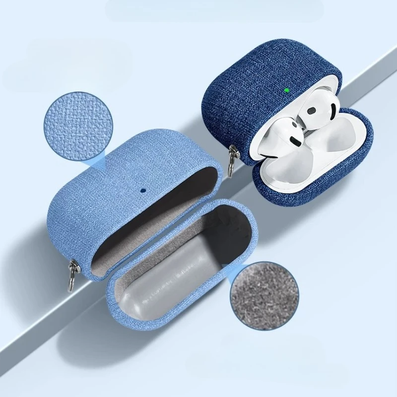 Solid Color Coarse Cloth Patte - огляд і ціна Headphone Case Hard
