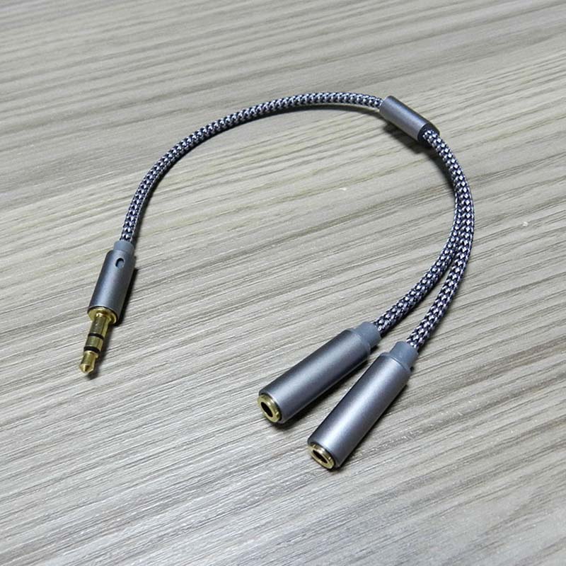 3.5mm Audio Splitter Y Jack 1  - огляд і ціна Earphone Splitter Jack