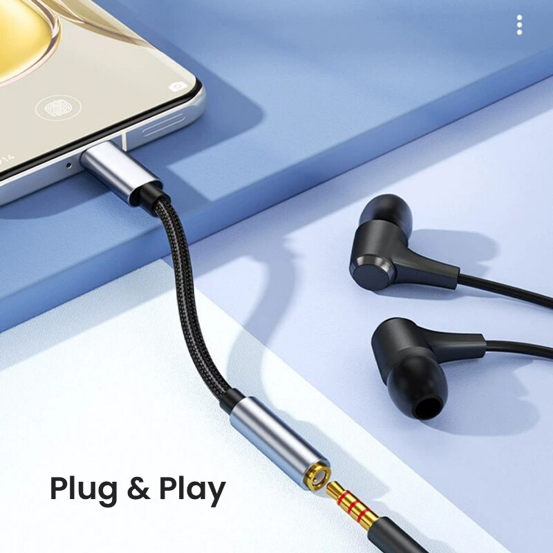 USB C Headphone Jack Adapter S - огляд і ціна Audiophile Headphone Wired