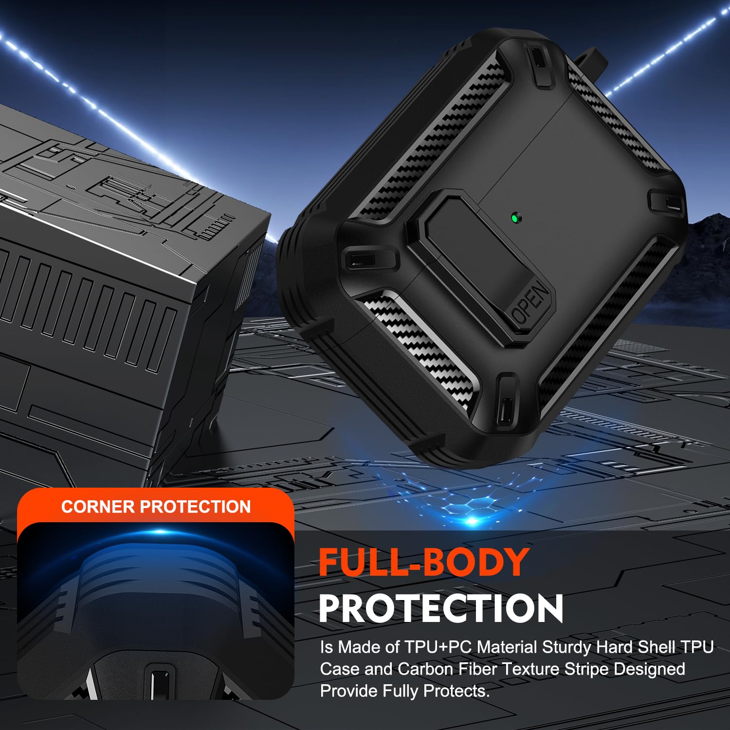 for AirPods Pro 3/Pro 2/4 Case - огляд і ціна Headphone Case Hard